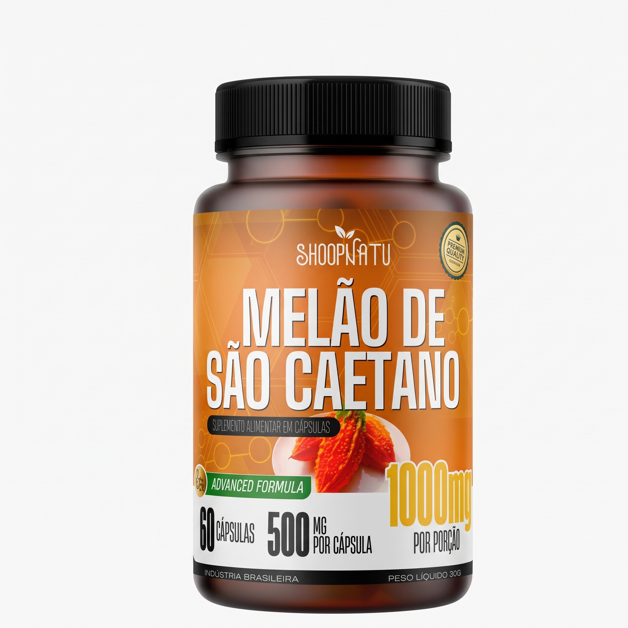 MELÃO DE SÃO CAETANO 60 CPS 500MG