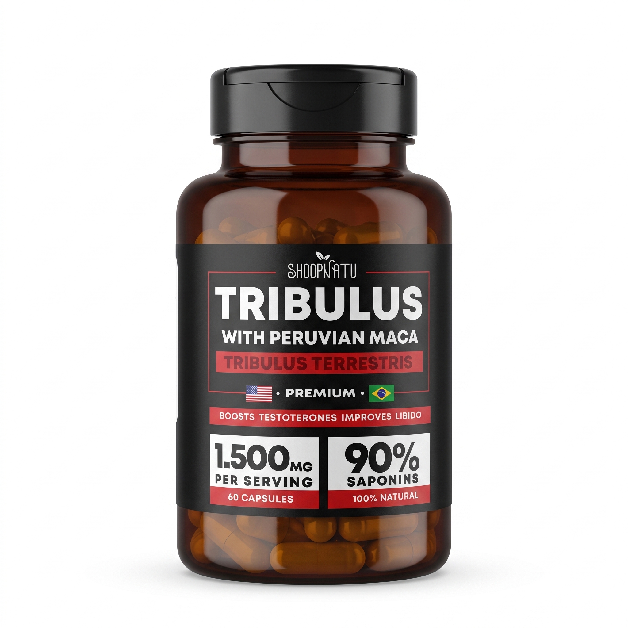 TRIBULLOS+ MACA IMPORTADA PREMIUM 60CPS 500MG