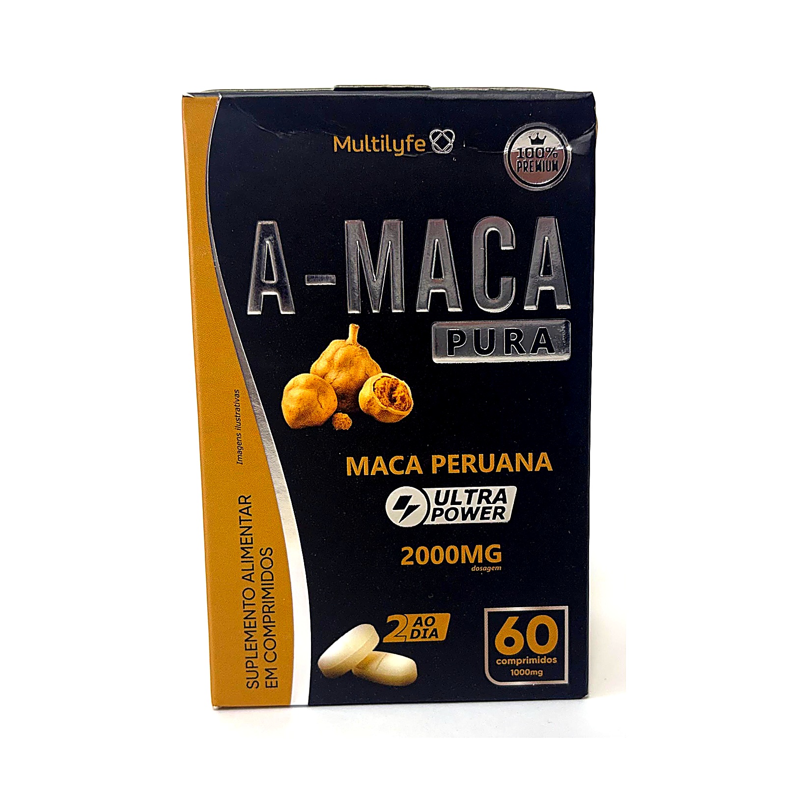 A-MACA PURA 2000MG 60 COMP