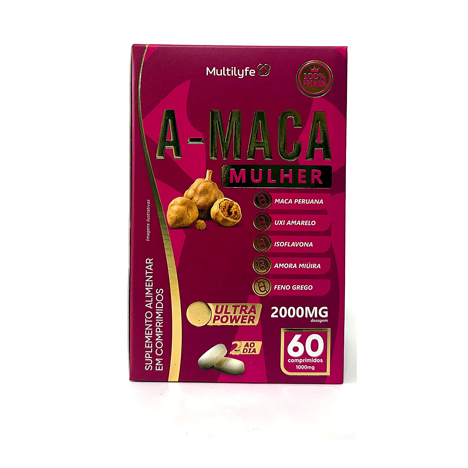 A-MACA MULHER 60 CAPS