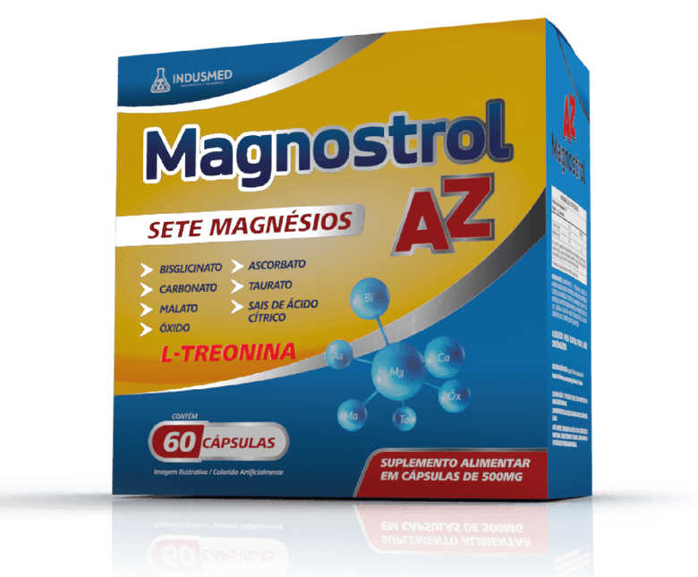 MAGNOSTROL SETE MAGNÉSIOS AZ 60 CAPS
