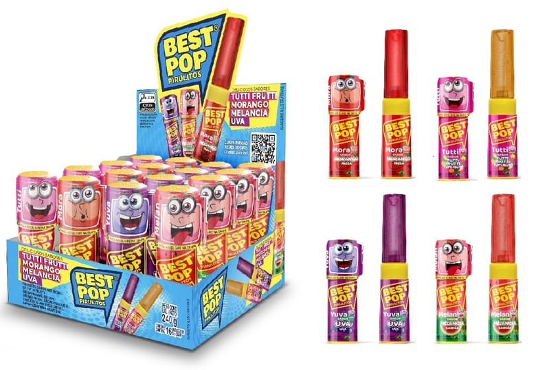 BEST POP SORTIDO DISPLAY 16X15G