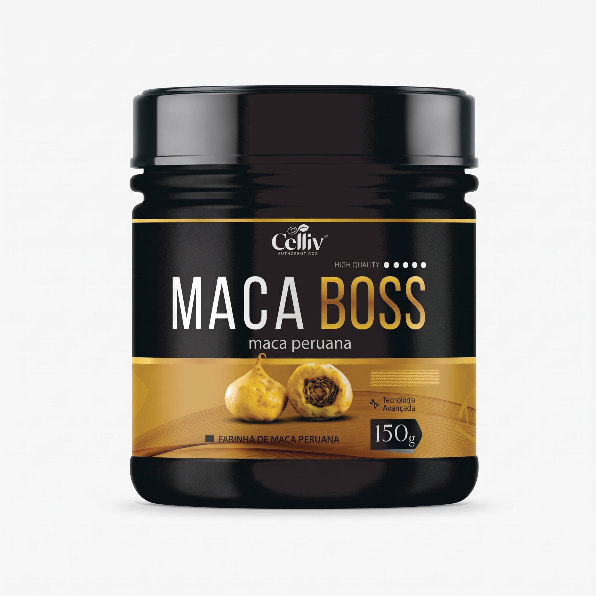 MACA BOSS. FARRINHA DE MACA PERUANA 150 G - CELLIV