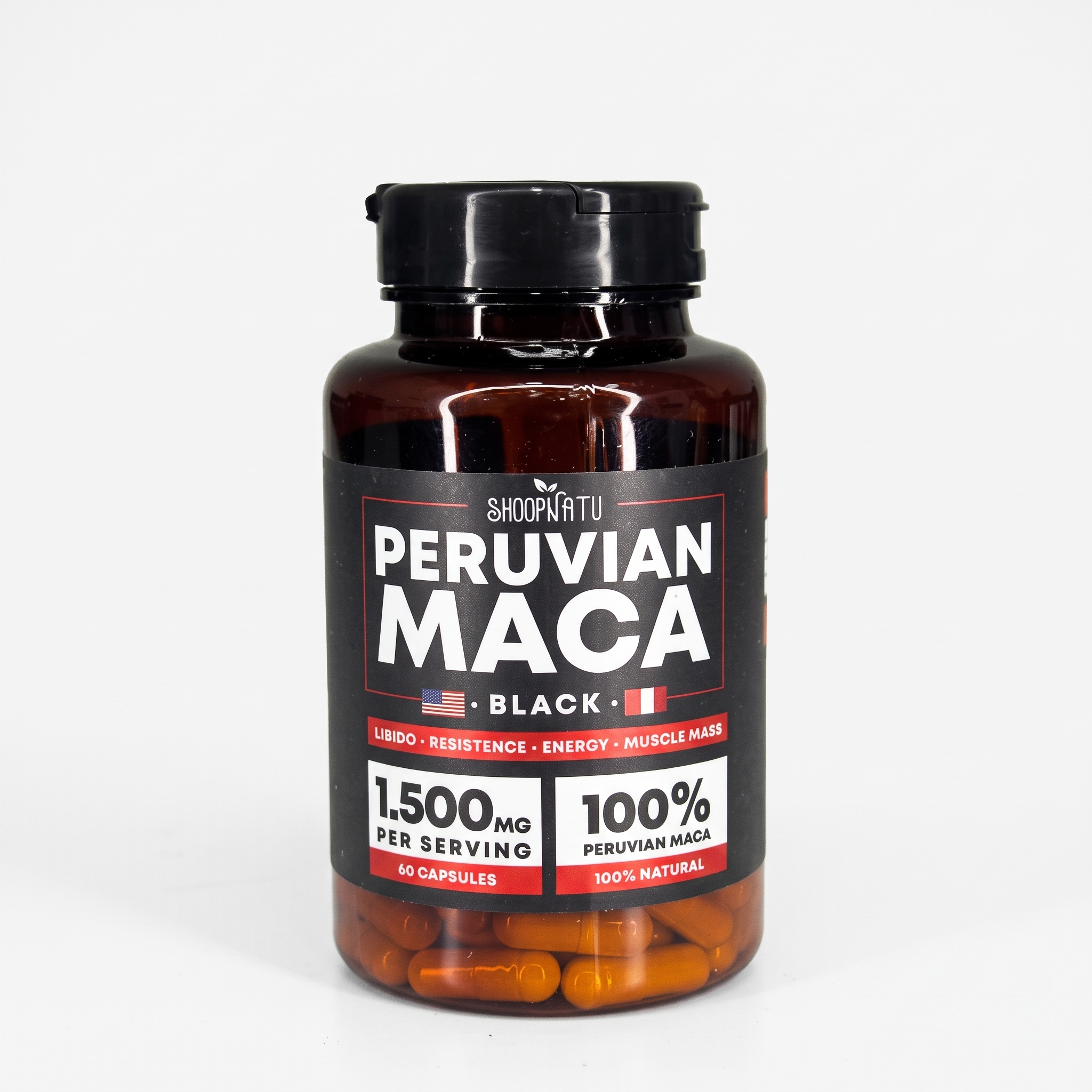 MACA PERUVIAN 60 CPS 1500MG