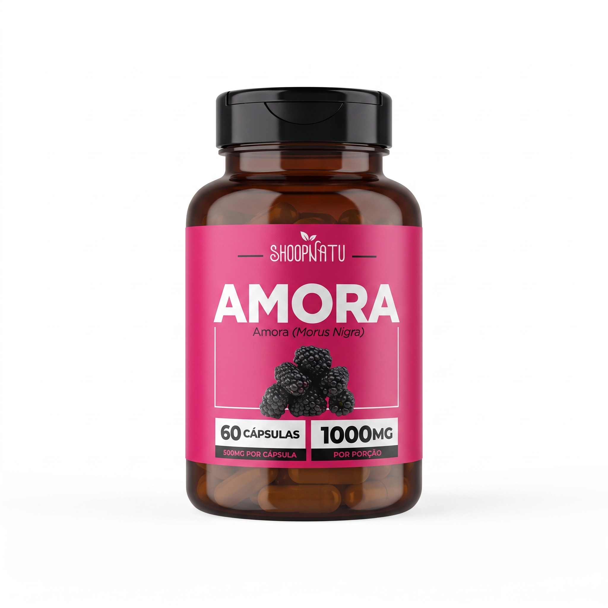 AMORA MIÚRA 60 CPS 500MG