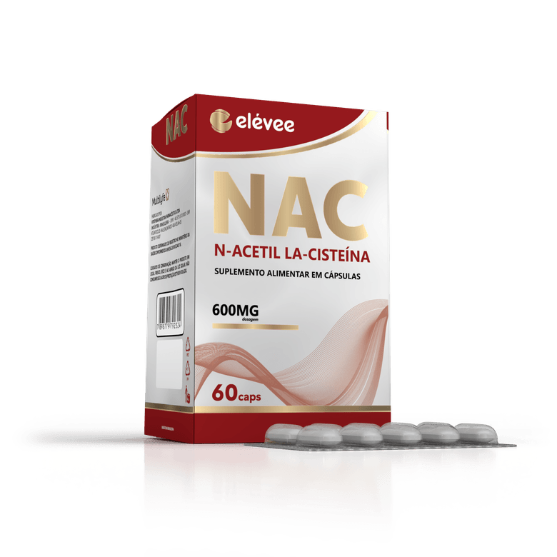 NAC N-ACETIL LA-CISTEÍNA 600MG 60 CAPS