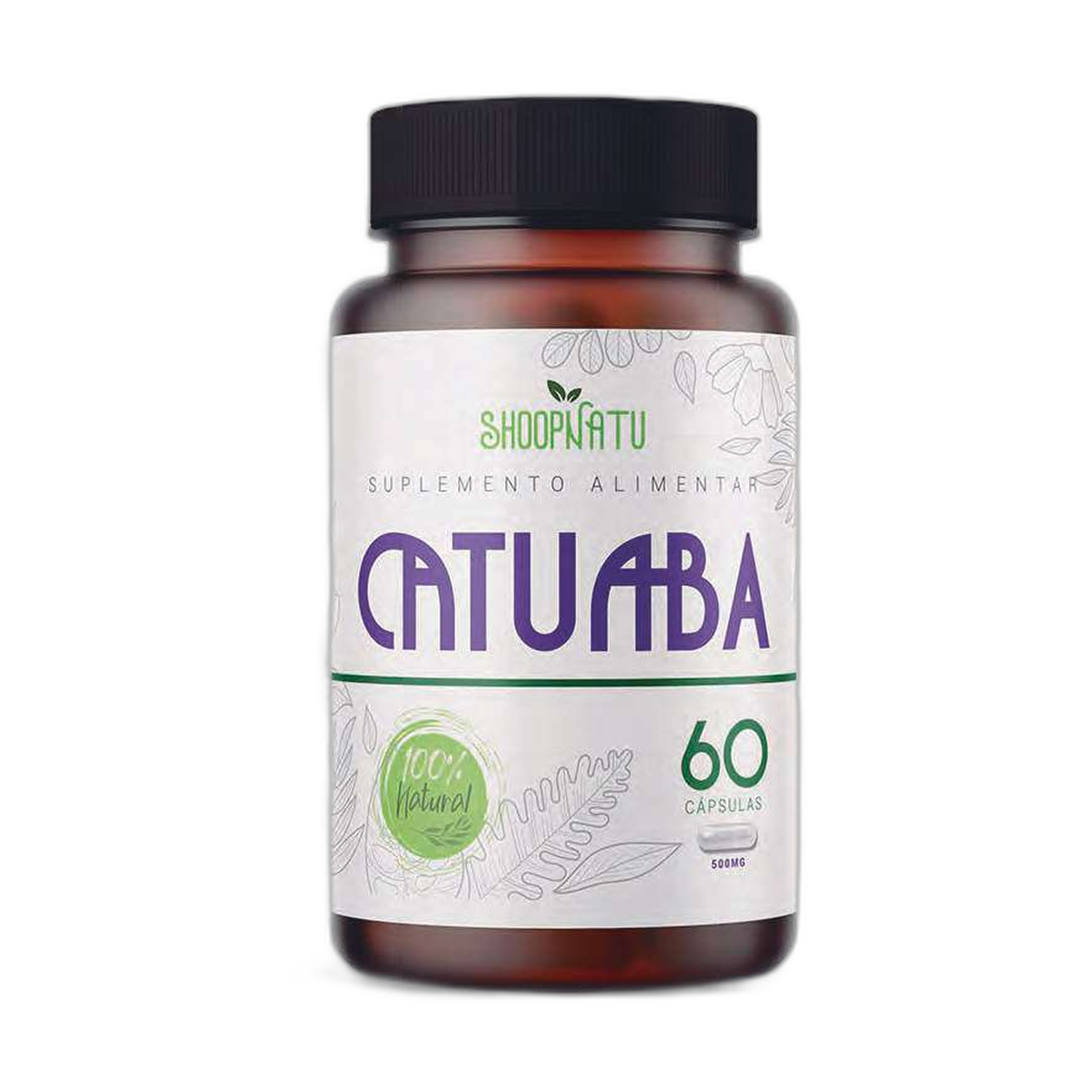 CATUABA 60 CPS 500MG