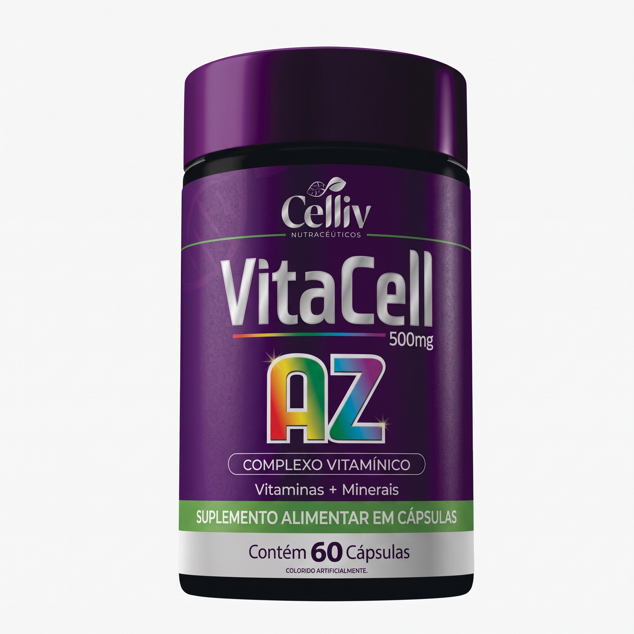VITACELL AZ 60 CAPS 500 MG - CELLIV