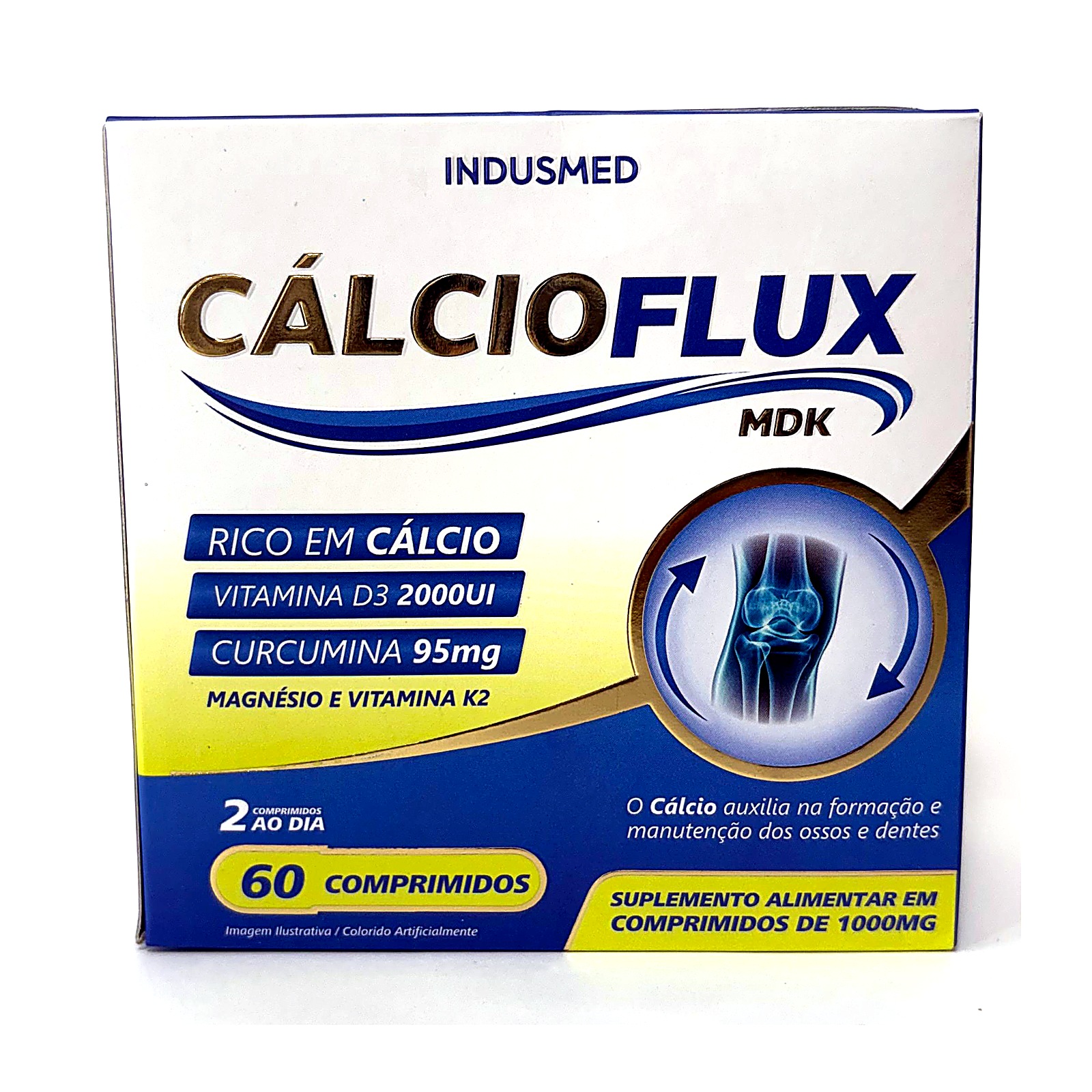 CALCIOFLUX (MDK) 60 COMPRIMIDOS 1000MG