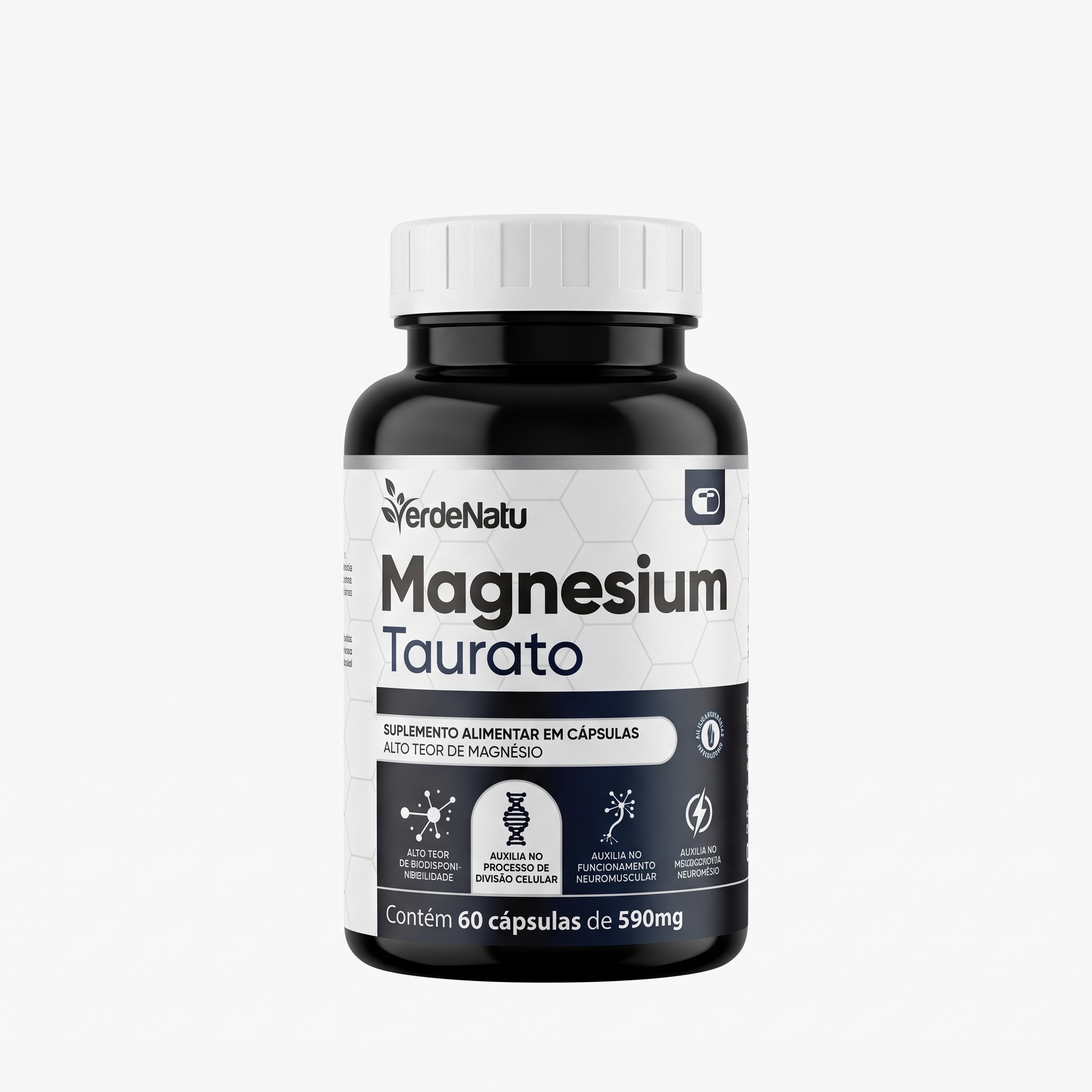 MAGNESIUM TAURATO 60 CAPS 500MG